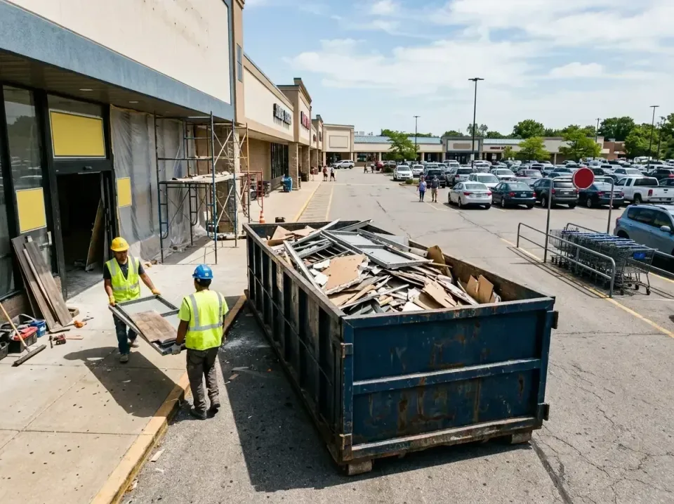 retail-store-renovation-debris-003 — frequently asked questions, Roll-off Dumpster Rentals in Downingtown, PA